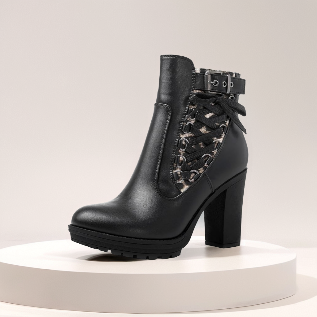 GLOBALWIN Women's High Heel Boots For Women