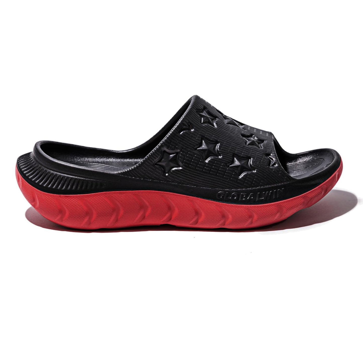 GLOBALWIN Sports Recovery Slides for Women Ava Sports Sandals With Comfortable Arch Support Indoor Outdoor Cloud Slippers Reduce Stress on Feet Lightweight Pillow Slides