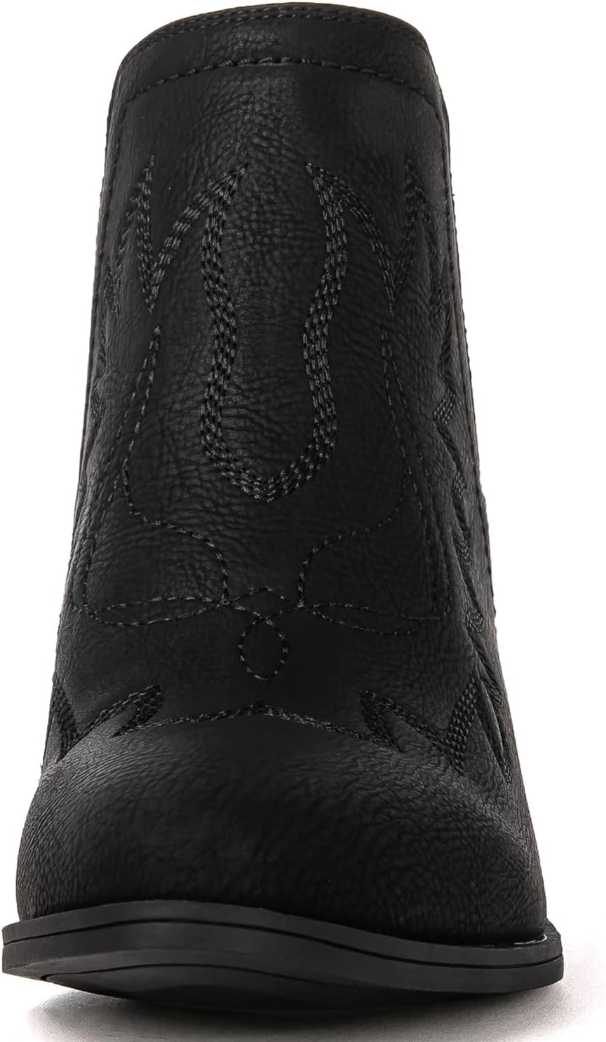 GLOBALWIN Women's Pull On Ankle Boots The Western Cowboy Cowgirl Boots