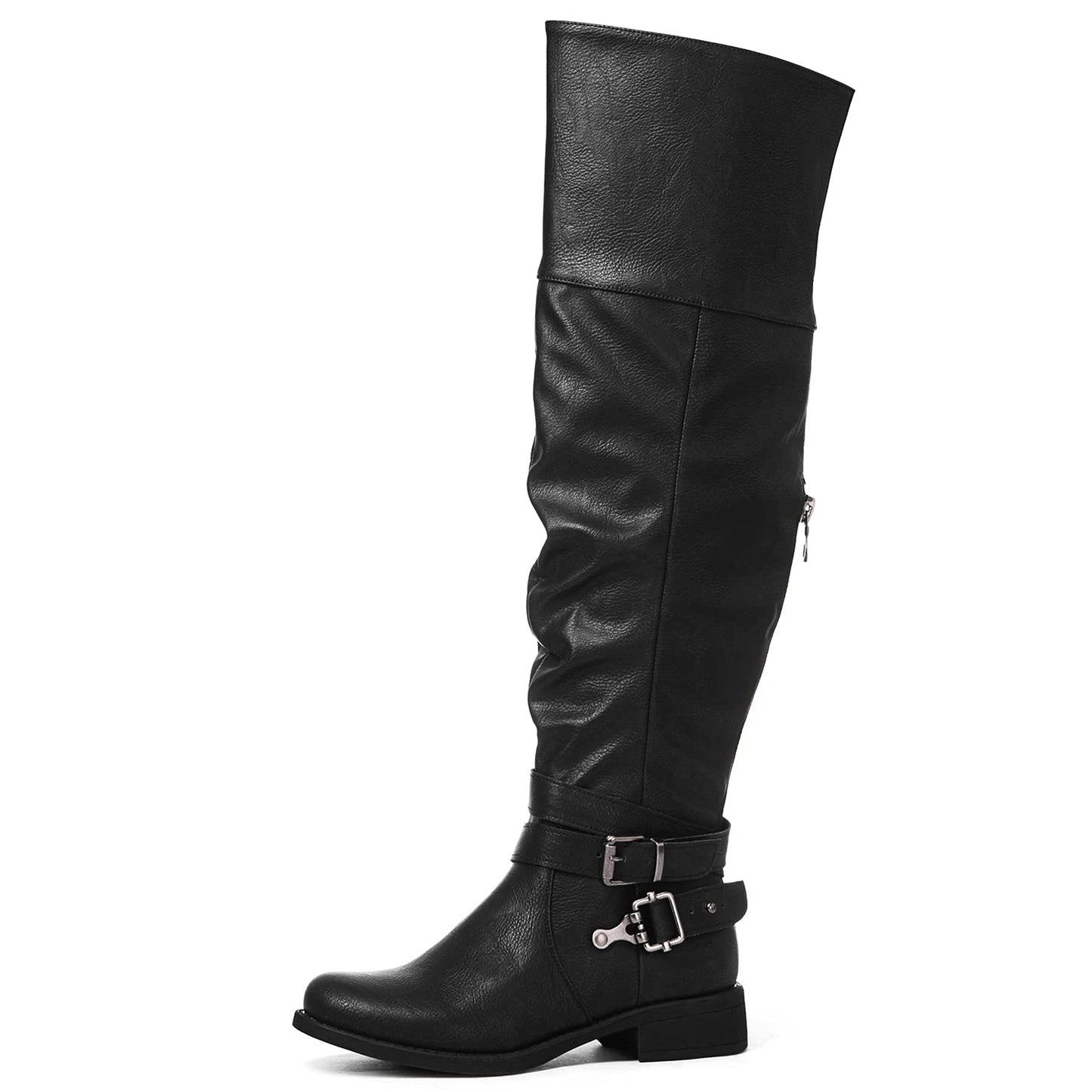 GLOBALWIN Women's Over The Knee Thigh High Boots