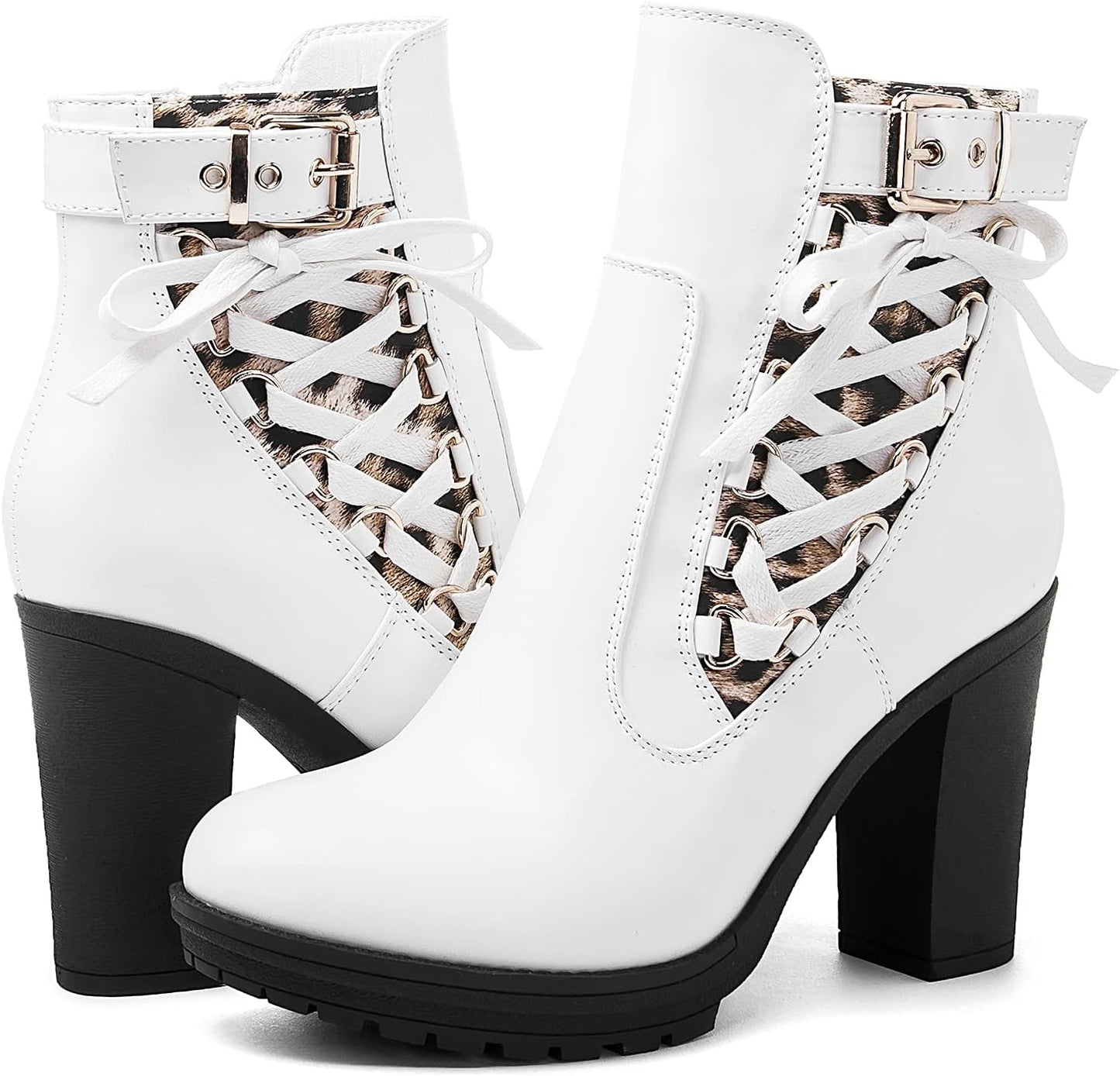 GLOBALWIN Women's High Heel Boots For Women