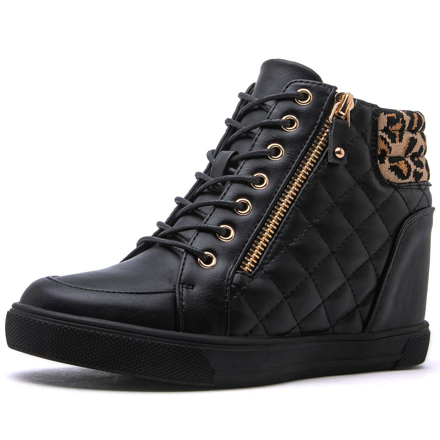 GLOBALWIN Women's Ankle Boots Wedge Sneakers For Women