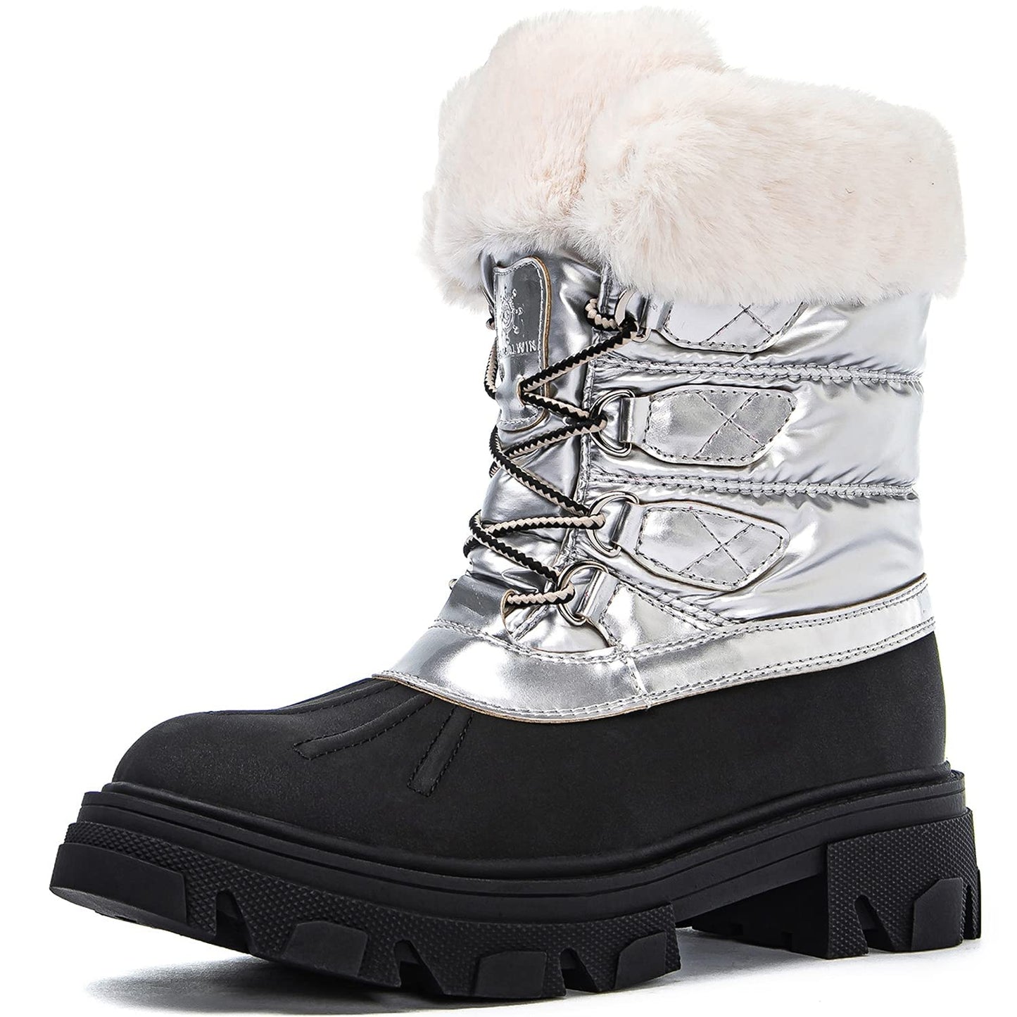 GLOBALWIN Women's Snow Boots Ankle Winter Boots For Women