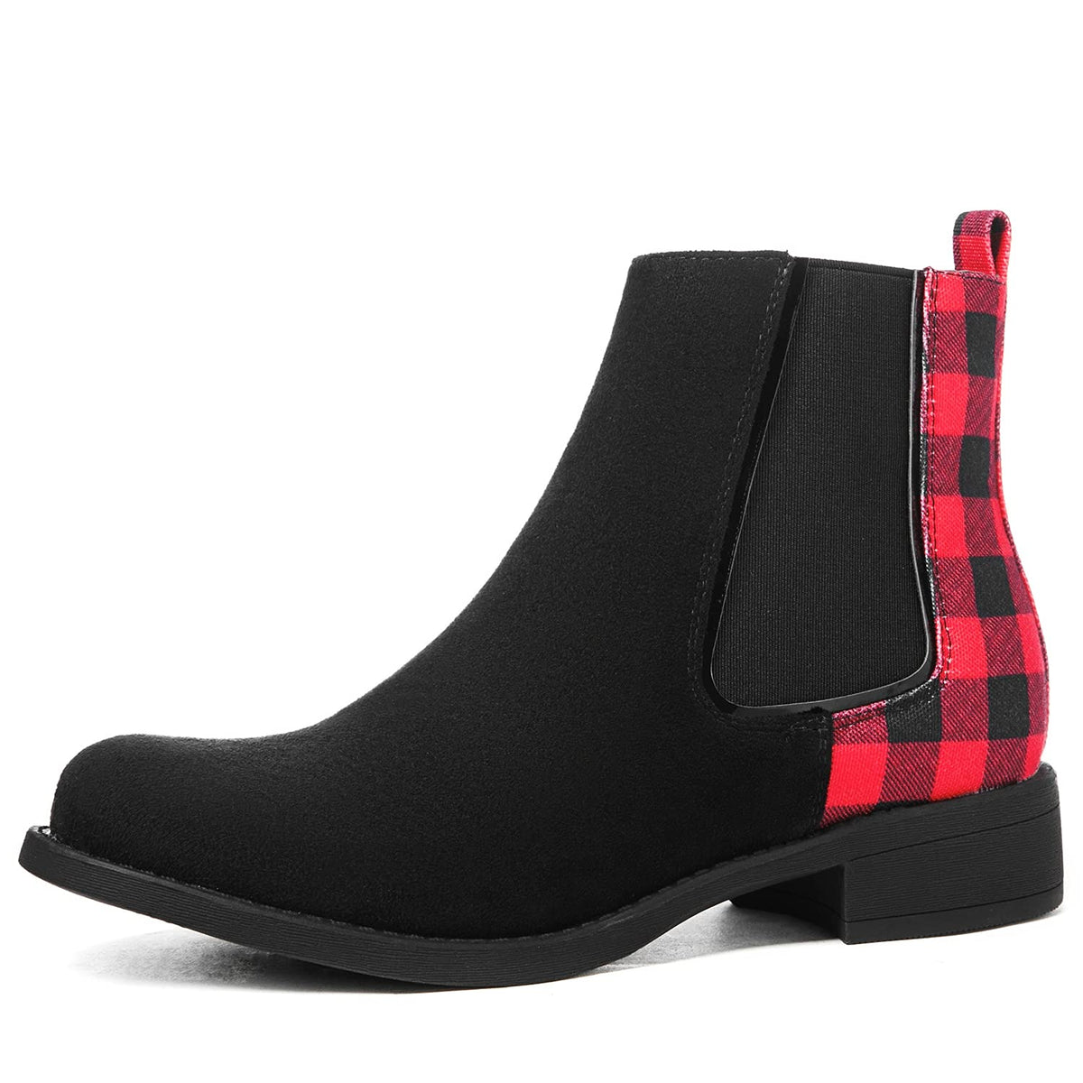 GLOBALWIN Women's Ankle Boots Fashion Booties For Women Low Heel