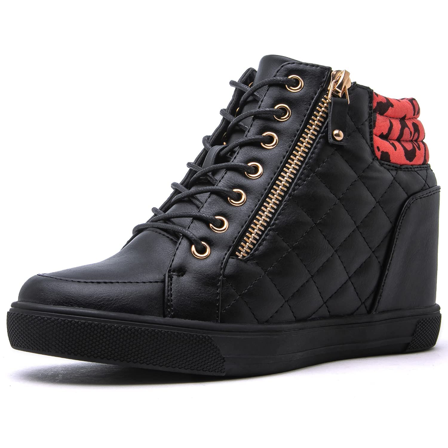 GLOBALWIN Women's Ankle Boots Wedge Sneakers For Women