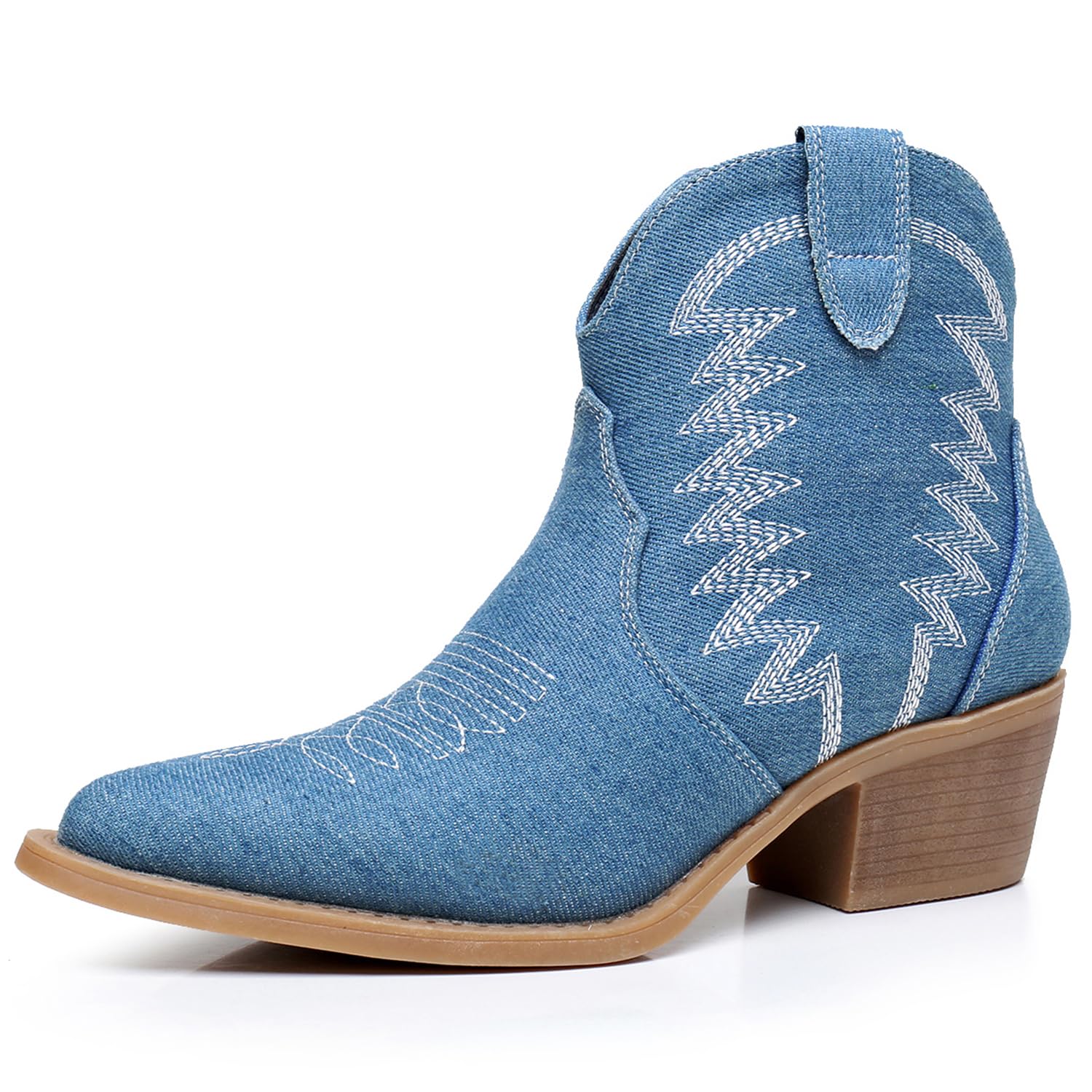 GLOBALWIN Women's Western Boots Ankle Cowboy Boots For Women